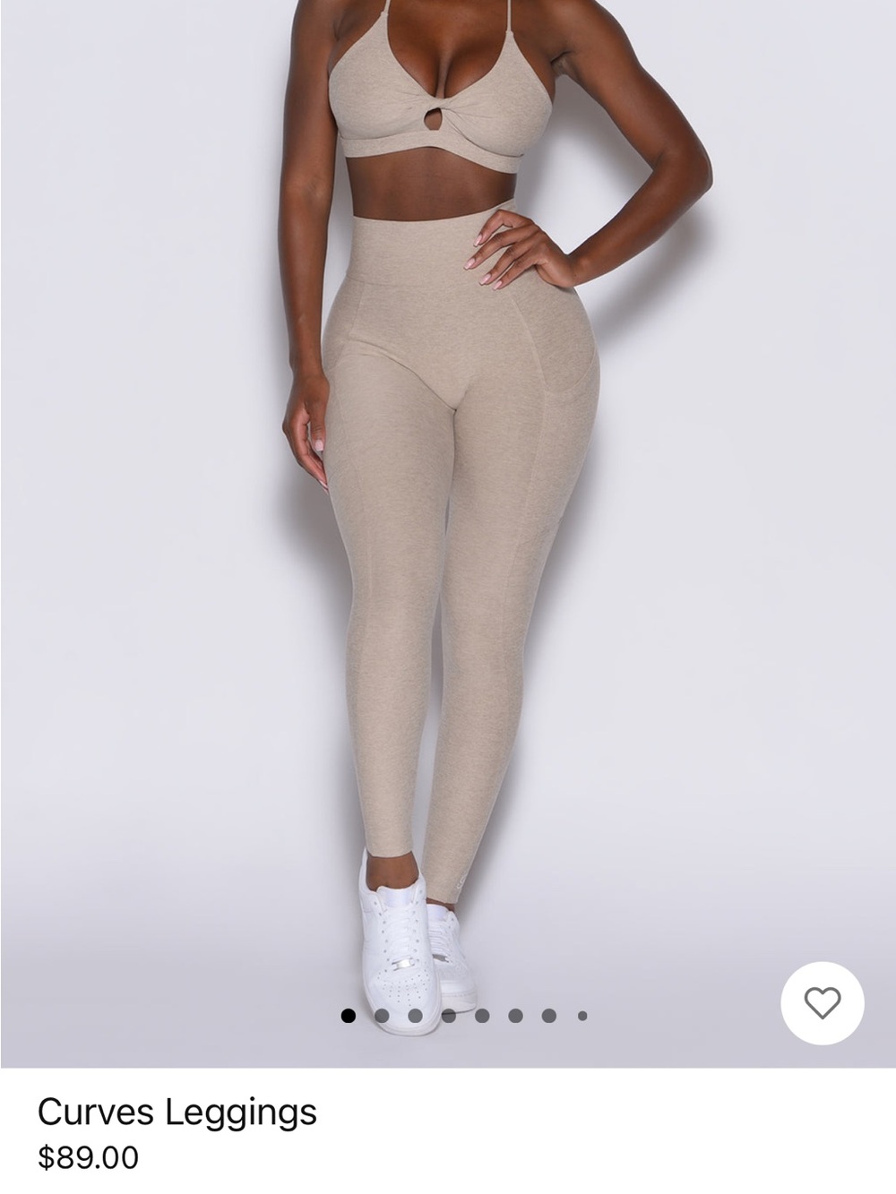 Bombshell Sportswear Curves High-Rise Leggings w pockets